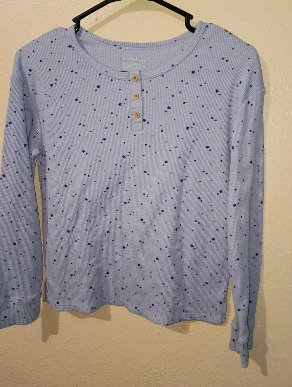 Girls Size 14 XL Cat & Jack Thermal Long Sleeve